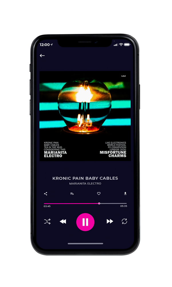 Tablet view of Premade EDM, House & Dub Album Cover - Di Serria #5012 | AlbumArtZone*