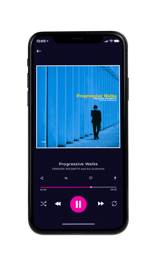 Tablet view of Premade Pop Album Cover - Havelock Blue #5019 | AlbumArtZone*