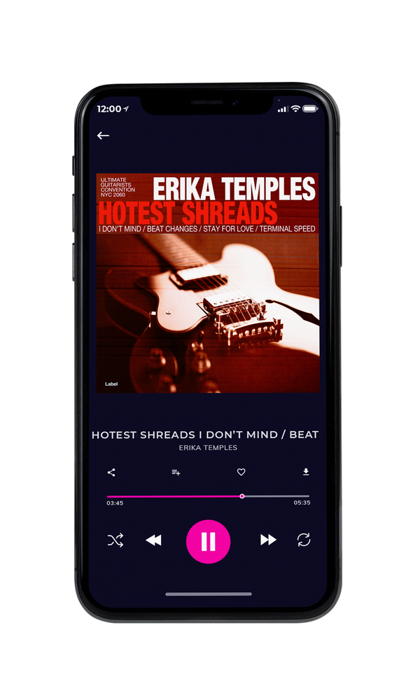 Tablet view of Premade Traditional Jazz & Blues Album Cover - Mahogany #5057 | AlbumArtZone*