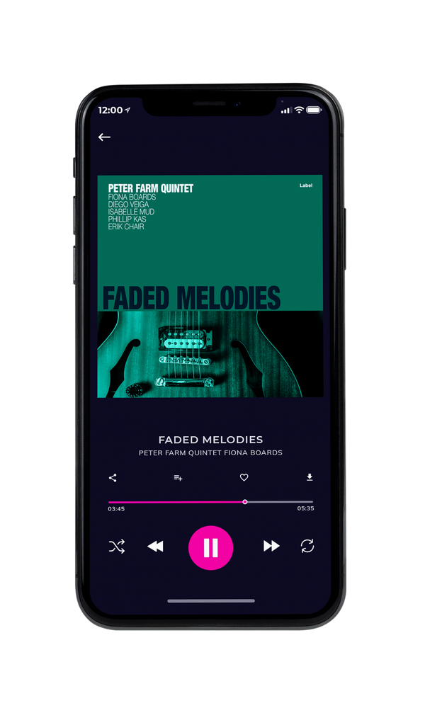 Tablet view of Premade Traditional Jazz & Blues Album Cover - Watercourse #5064 | AlbumArtZone*