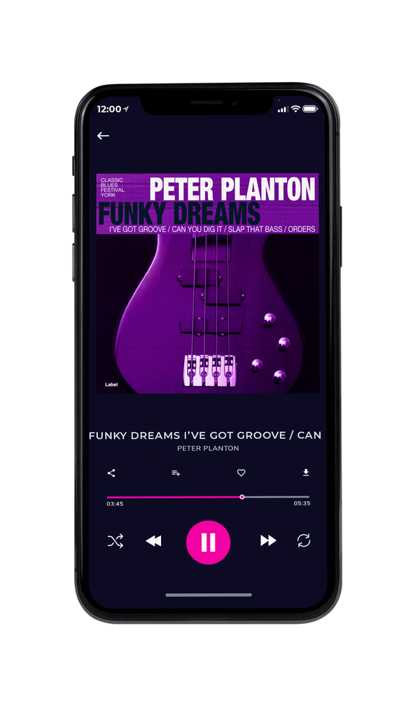 Tablet view of Premade Traditional Jazz & Blues Album Cover - Violet #5070 | AlbumArtZone*