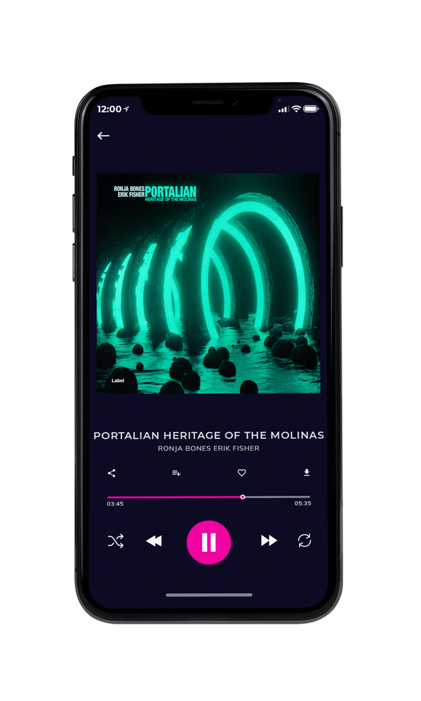 Tablet view of Premade EDM, House & Dub Album Cover - Bottle Green #5081 | AlbumArtZone*