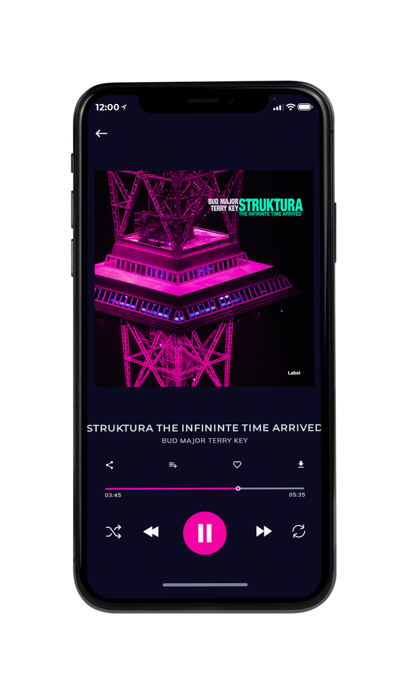 Tablet view of Premade EDM, House & Dub Album Cover - Cerise #5082 | AlbumArtZone*