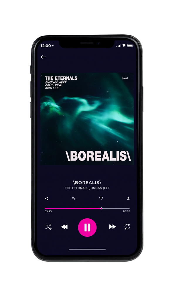 Tablet view of Premade Indie & Folk Music Album Cover - Firefly #5090 | AlbumArtZone*