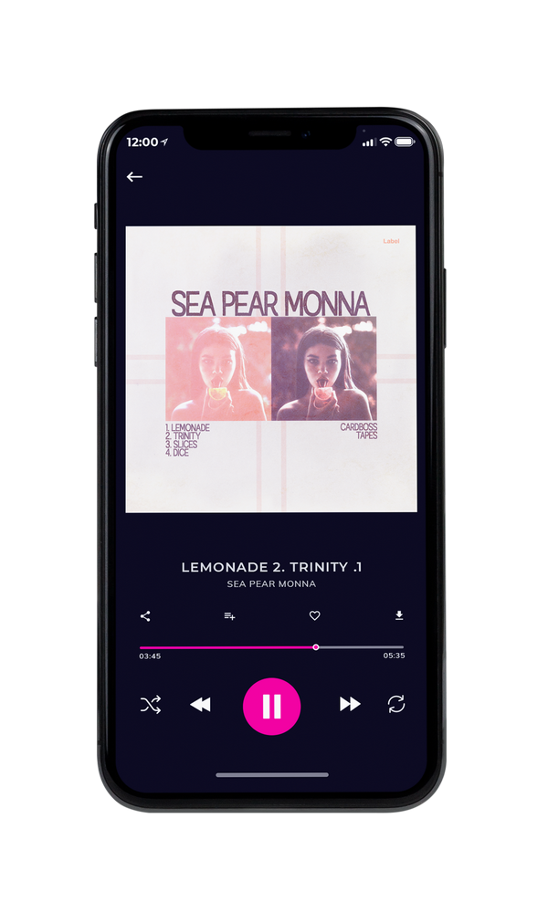 Tablet view of Premade Pop Album Cover - Dawn Pink #5116 | AlbumArtZone*
