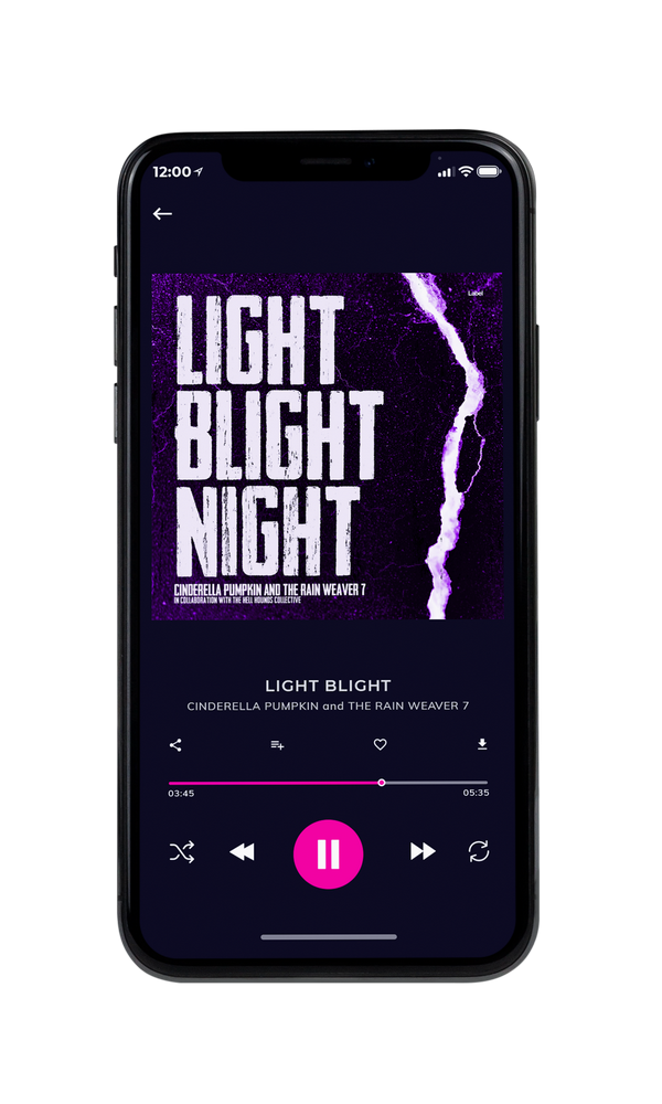 Tablet view of Premade Contemporary Music Album Cover - Violet #5222 | AlbumArtZone*