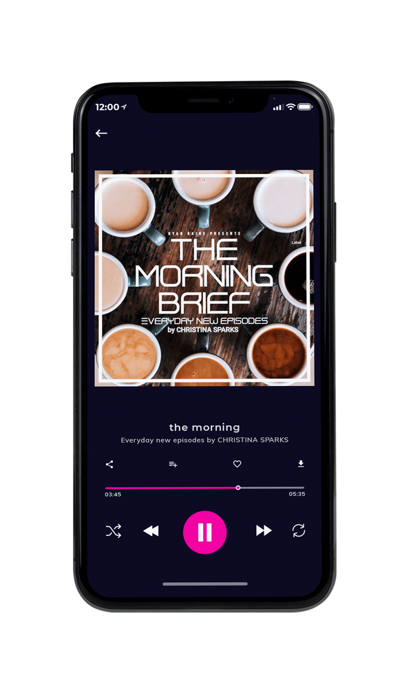 Tablet view of Premade Podcast Album Cover - Bone #5236 | AlbumArtZone*