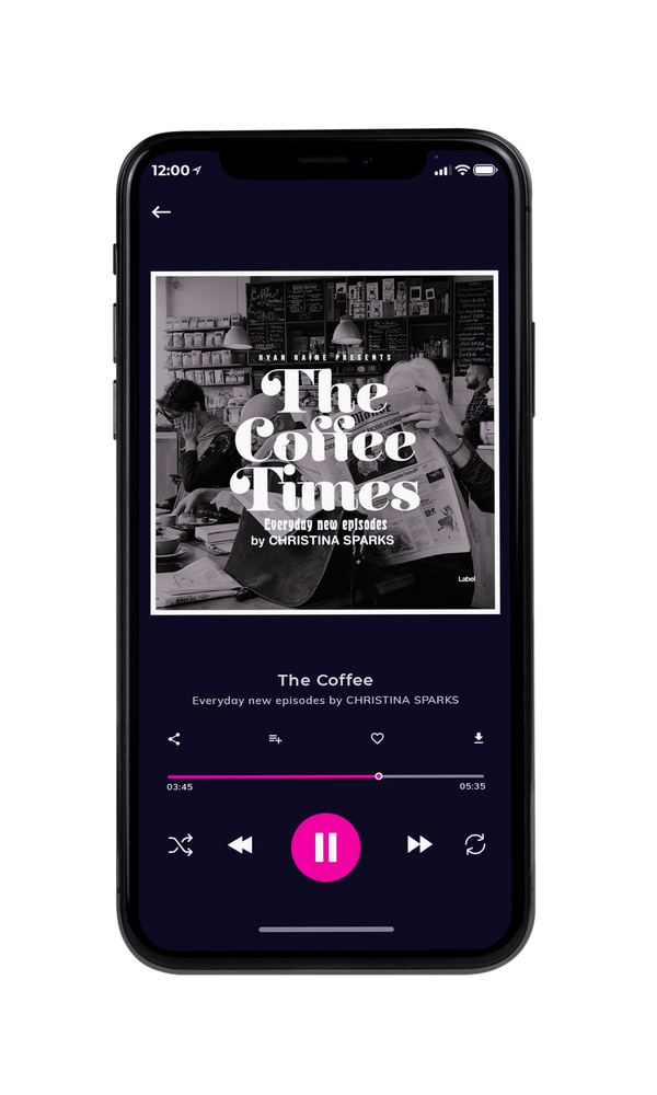 Tablet view of Premade Podcast Album Cover - Mine Shaft #5239 | AlbumArtZone*