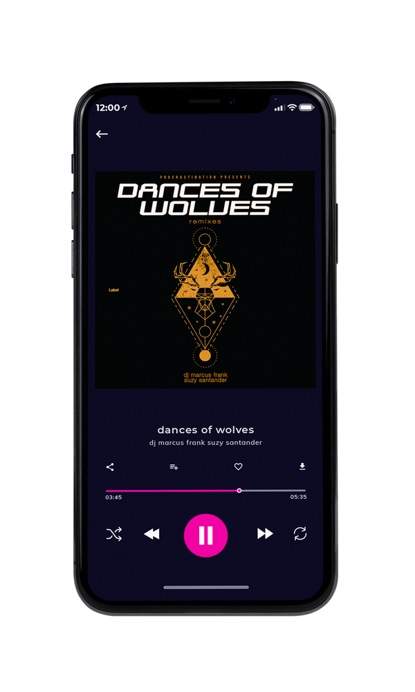 Tablet view of Premade Classical & Romantic Music Album Cover - Black #5261 | AlbumArtZone*