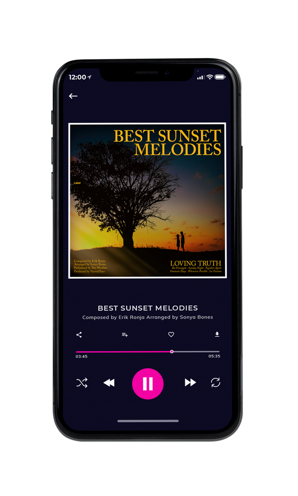 Tablet view of Premade Indie & Folk Music Album Cover - Tussock #5324 | AlbumArtZone*