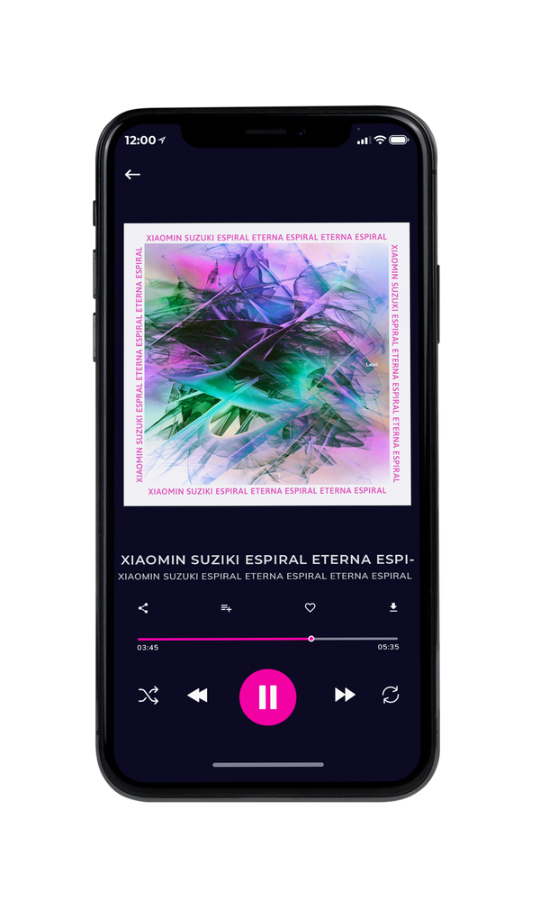 Tablet view of Premade Pop Album Cover - Blue Haze #5335 | AlbumArtZone*