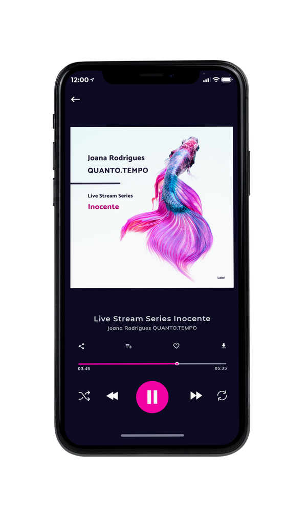 Tablet view of Premade EDM, House & Dub Album Cover - White Lilac #5348 | AlbumArtZone*