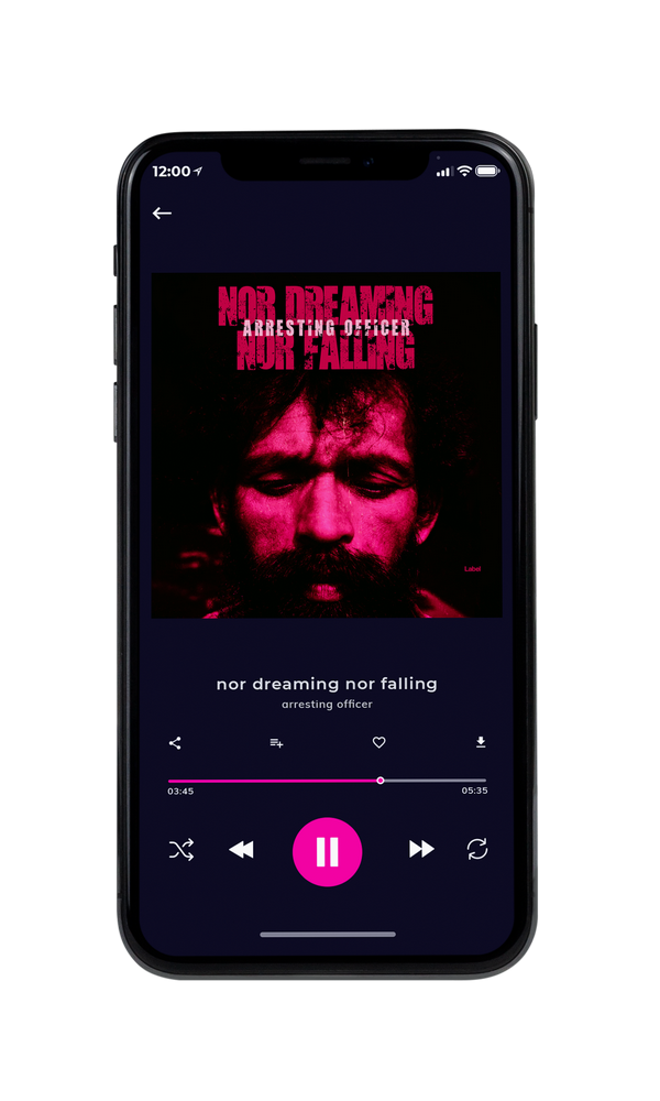 Tablet view of Premade Rock,Punk & Alternative Album Cover - Black #5388 | AlbumArtZone*