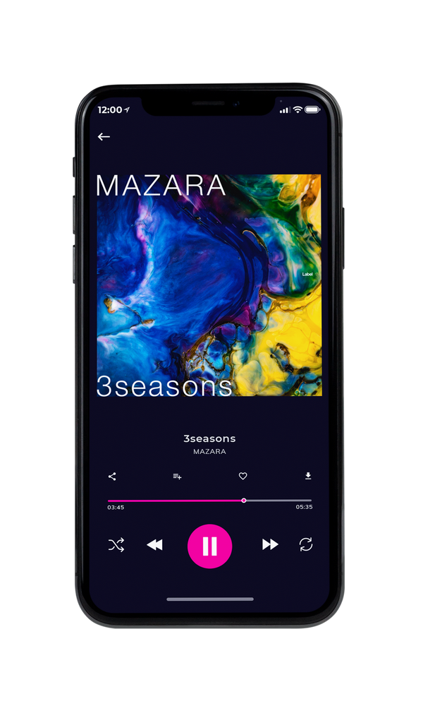 Tablet view of Premade Electronica & Ambient Album Cover - Biscay #5398 | AlbumArtZone*