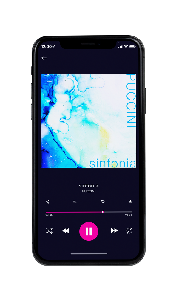 Tablet view of Premade Electronica & Ambient Album Cover - Picton Blue #5401 | AlbumArtZone*