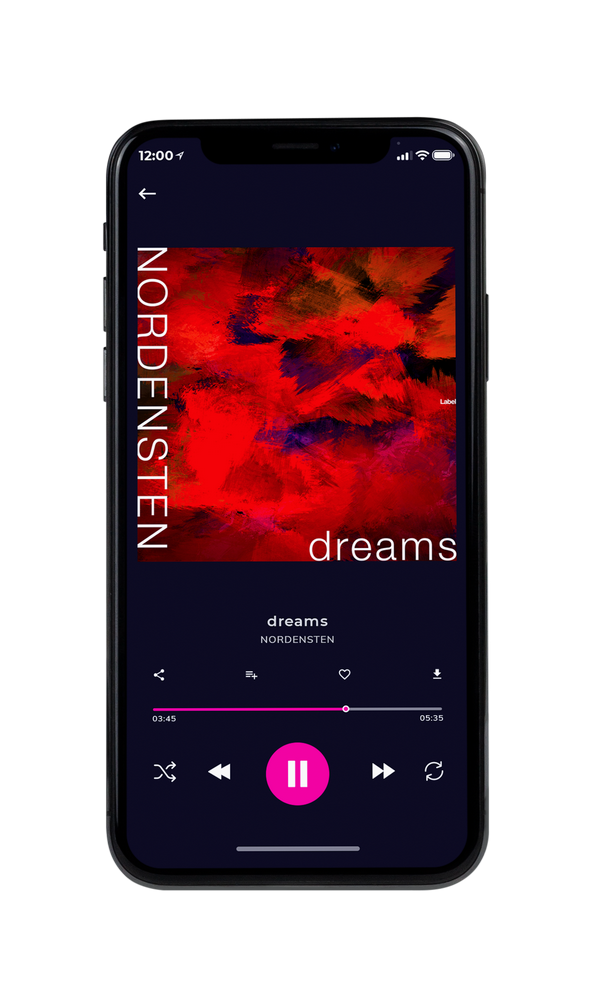 Tablet view of Premade Electronica & Ambient Album Cover - Tamarillo #5412 | AlbumArtZone*