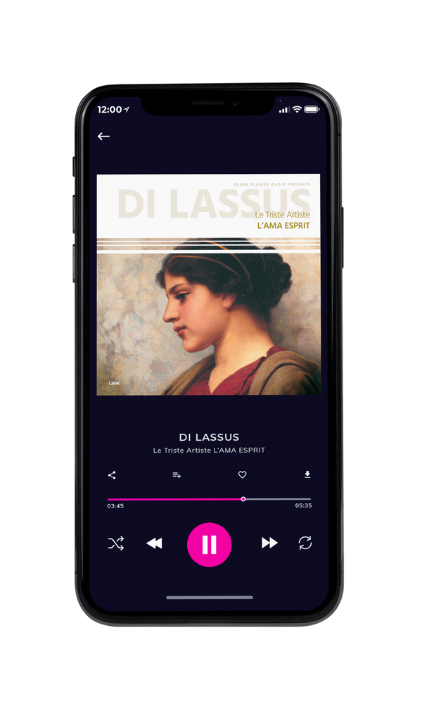 Tablet view of Premade Classical & Romantic Music Album Cover - Sorrell Brown #5431 | AlbumArtZone*