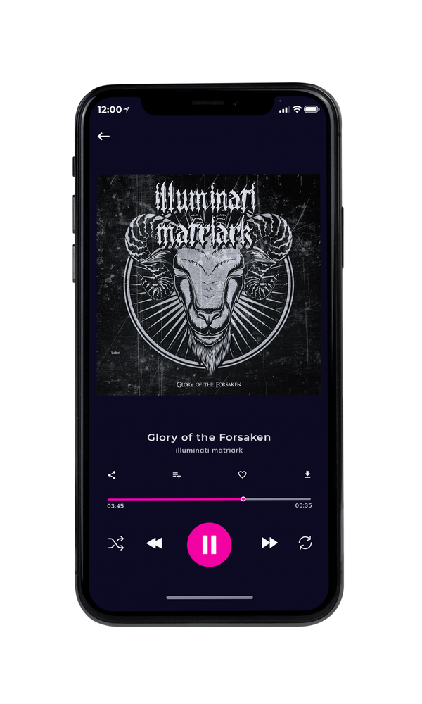 Tablet view of Premade Heavy Metal & Gothic Metal Album Cover - Silver #5446 | AlbumArtZone*