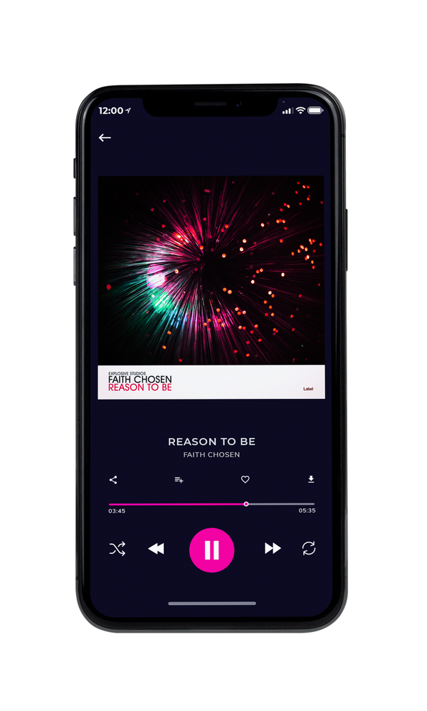 Tablet view of Premade Pop Album Cover - Cavern Pink #5475 | AlbumArtZone*