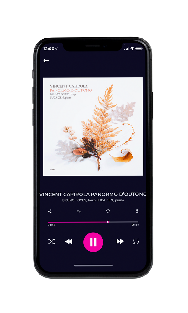 Tablet view of Premade Early Music Album Cover - Hint Of Red #5510 | AlbumArtZone*