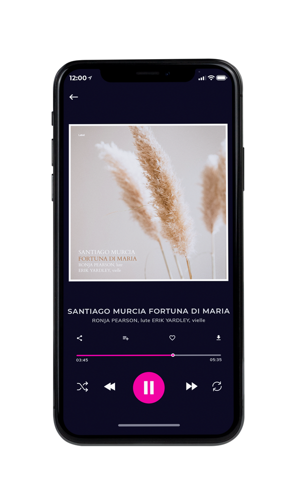 Tablet view of Premade Indie & Folk Music Album Cover - Swirl #5511 | AlbumArtZone*