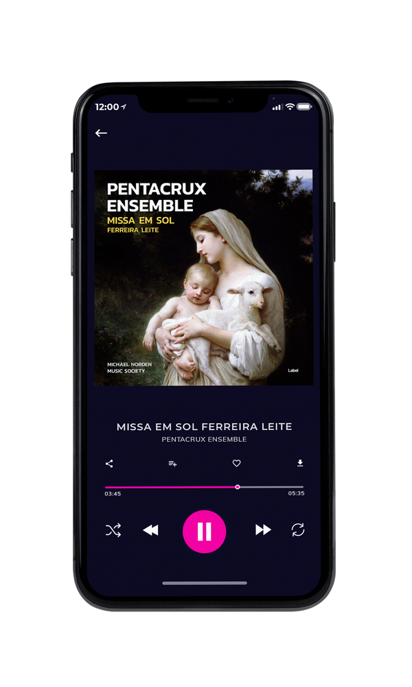 Tablet view of Premade Classical & Romantic Music Album Cover - Zeus #5522 | AlbumArtZone*