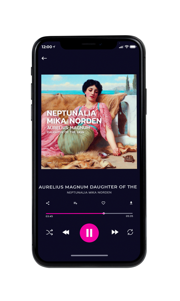 Tablet view of Premade Classical & Romantic Music Album Cover - Quicksand #5527 | AlbumArtZone*