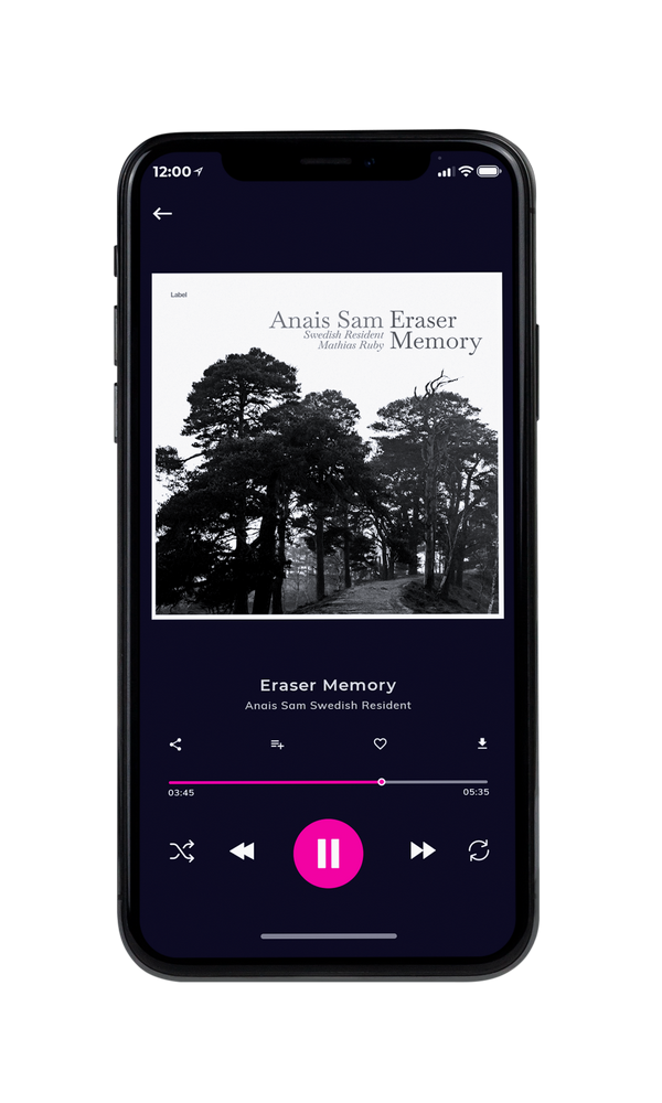 Tablet view of Premade Indie & Folk Music Album Cover - Cod Gray #5555 | AlbumArtZone*