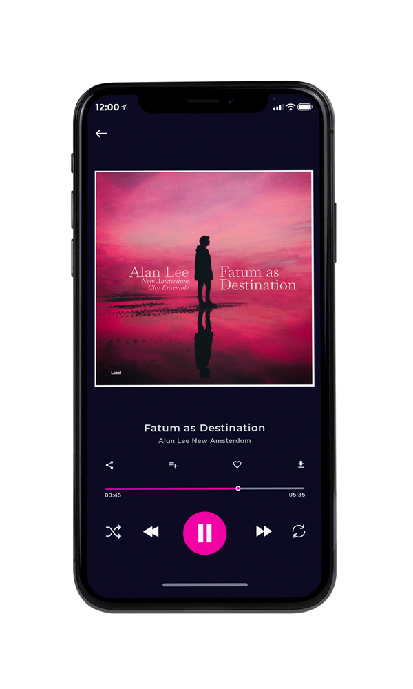 Tablet view of Premade Electronica & Ambient Album Cover - Contessa #5563 | AlbumArtZone*