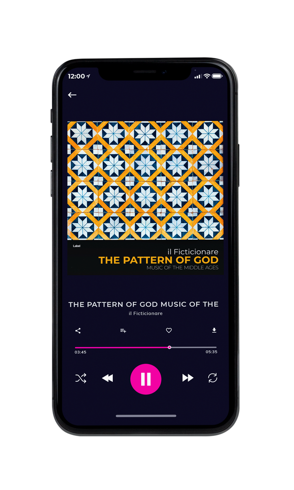 Tablet view of Premade Early Music Album Cover - Tasman #5568 | AlbumArtZone*