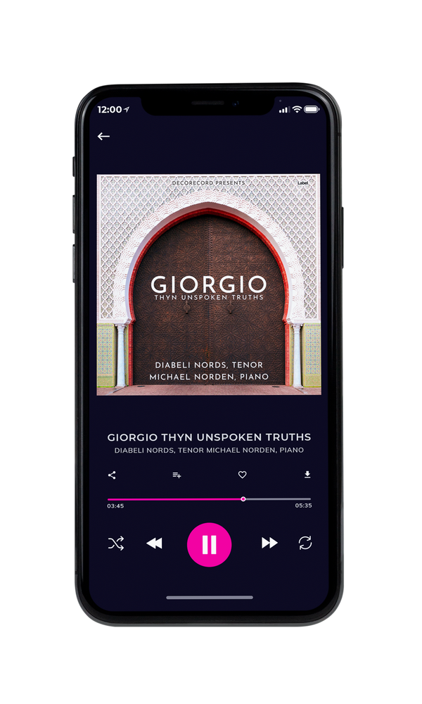 Tablet view of Premade Early Music Album Cover - Swirl #5595 | AlbumArtZone*