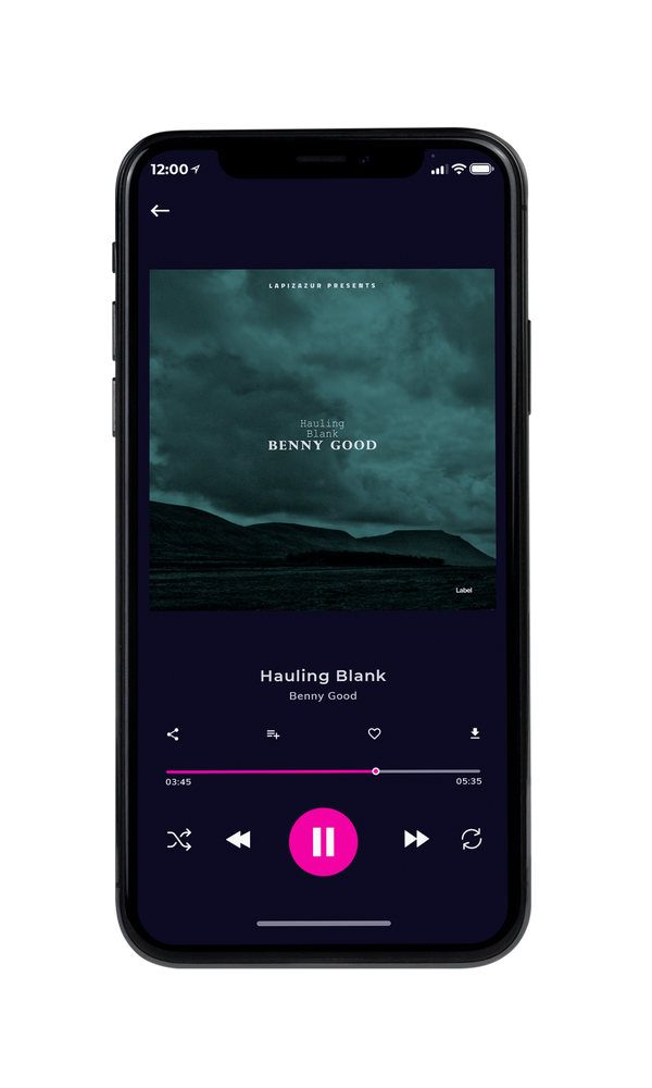 Tablet view of Premade Indie & Folk Music Album Cover - Outer Space #5677 | AlbumArtZone*