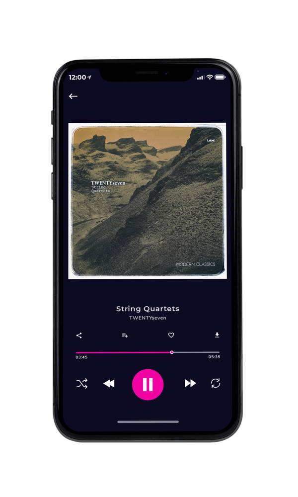 Tablet view of Premade Classical & Romantic Music Album Cover - Kelp #5689 | AlbumArtZone*