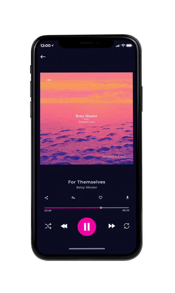 Tablet view of Premade Traditional Jazz & Blues Album Cover - Deep Blush #5695 | AlbumArtZone*