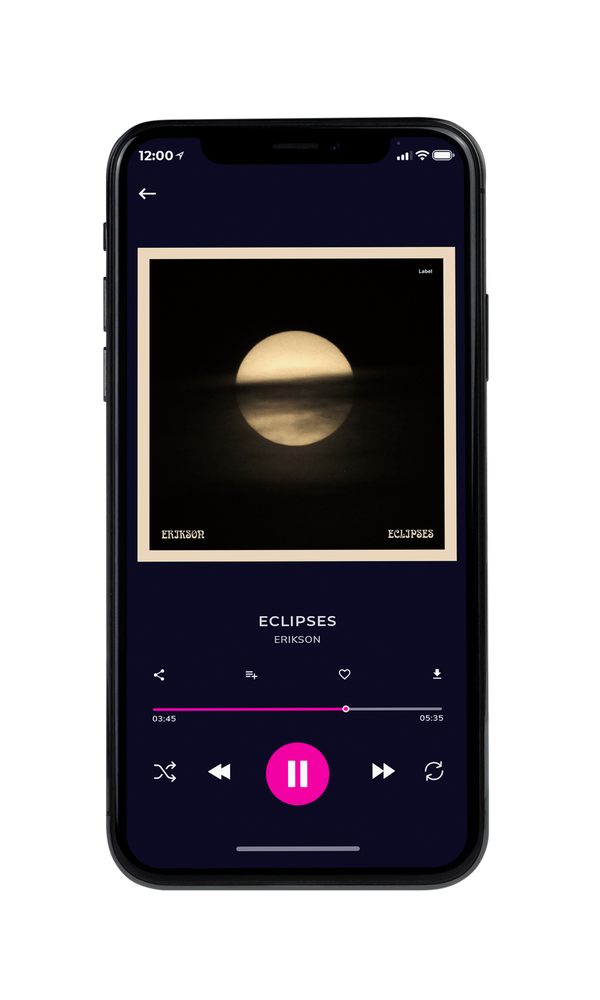 Tablet view of Premade Rock,Punk & Alternative Album Cover - Night Rider #5751 | AlbumArtZone*