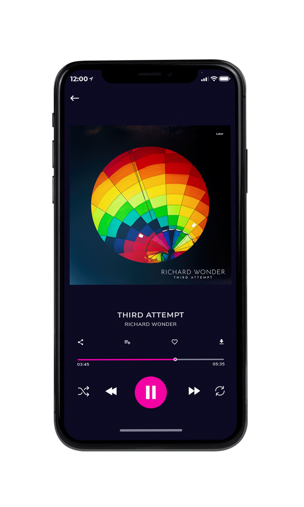 Tablet view of Premade Pop Album Cover - Mirage #5806 | AlbumArtZone*