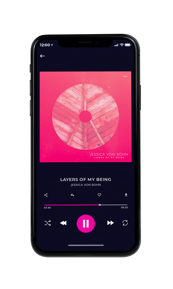 Tablet view of Premade Pop Album Cover - Brink Pink #5807 | AlbumArtZone*