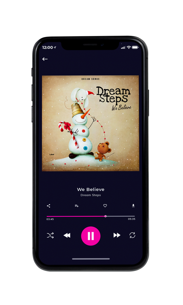 Tablet view of Premade Christmas Music Album Cover - Sorrell Brown #5984 | AlbumArtZone*