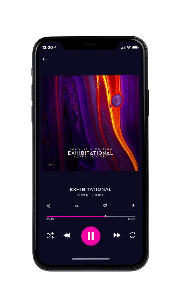 Tablet view of Premade Country & Acoustic Album Cover - Violet #5989 | AlbumArtZone*