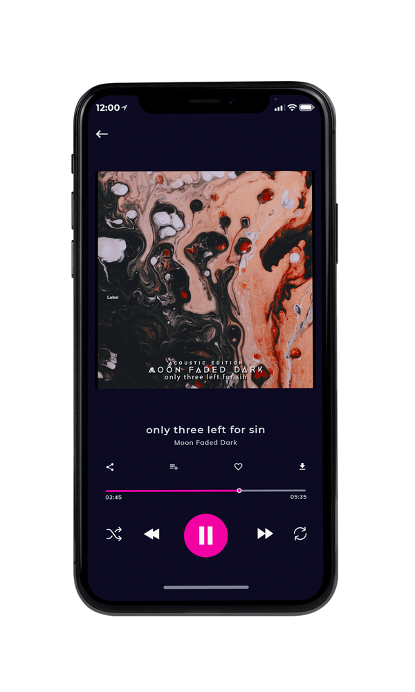 Tablet view of Premade Rock,Punk & Alternative Album Cover - Oriental Pink #6014 | AlbumArtZone*