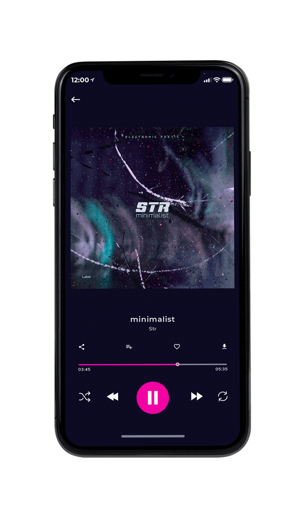 Tablet view of Premade Hip-hop, Rap & Trap Album Cover - Steel Gray #6026 | AlbumArtZone*