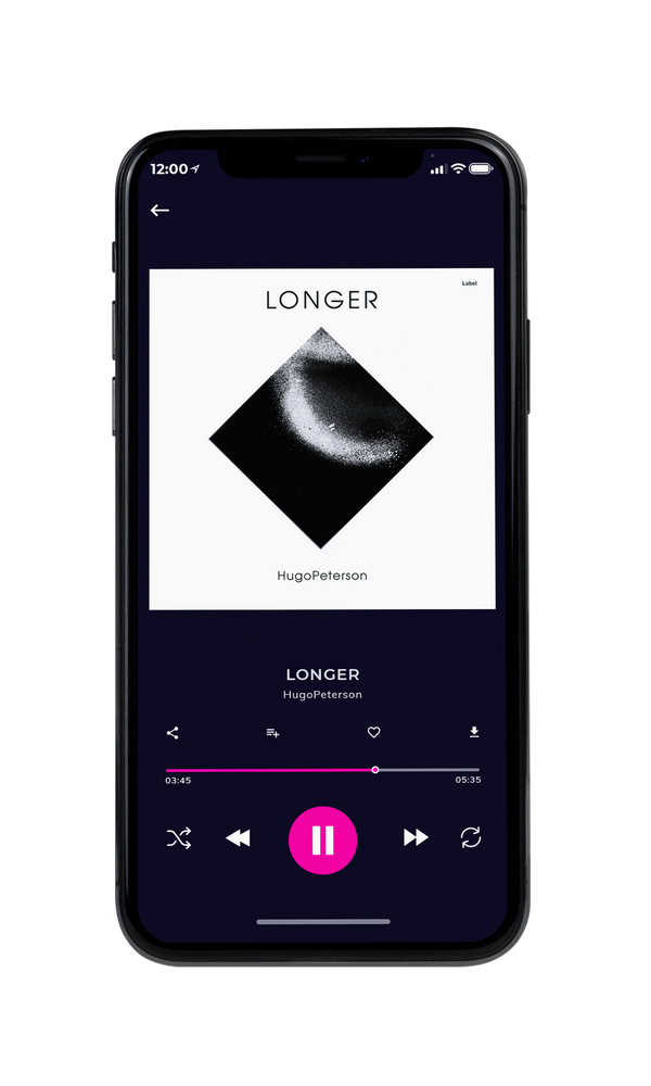 Tablet view of Premade Pop Album Cover - Silver #6055 | AlbumArtZone*