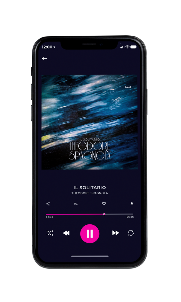 Tablet view of Premade Contemporary Music Album Cover - Big Stone #6101 | AlbumArtZone*