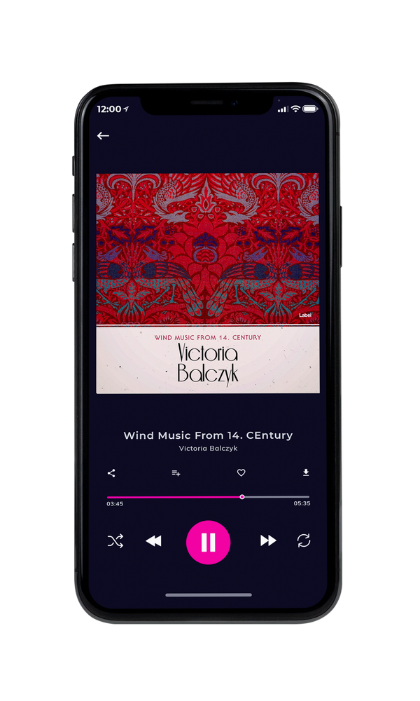 Tablet view of Premade Classical & Romantic Music Album Cover - Burnt Umber #6110 | AlbumArtZone*