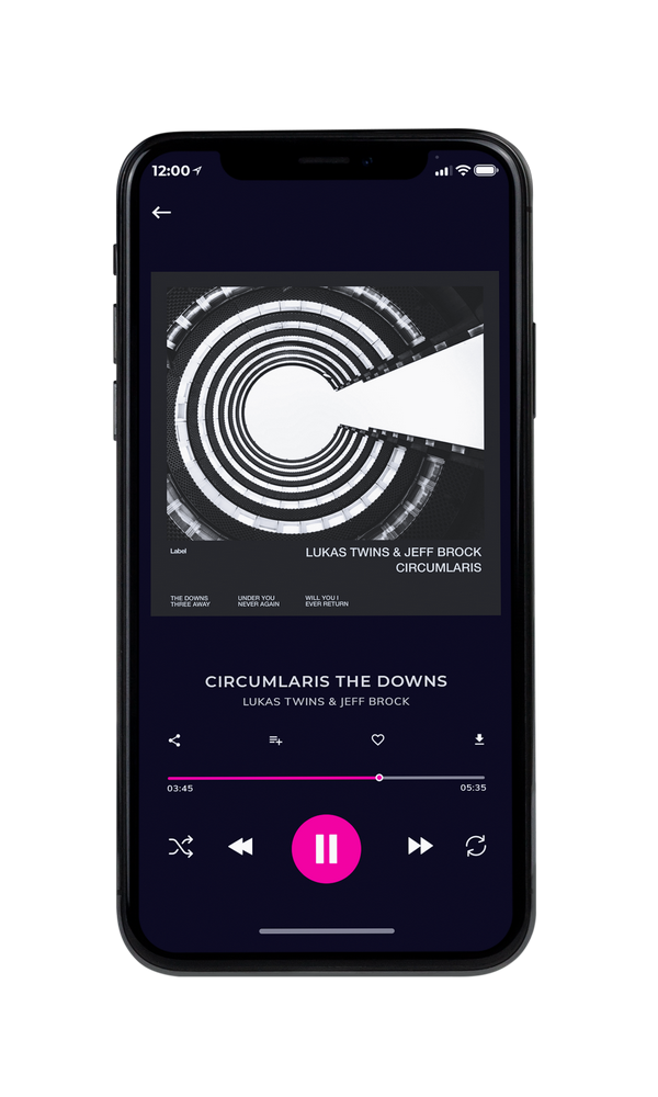 Tablet view of Premade EDM, House & Dub Album Cover - Thunder #6198 | AlbumArtZone*