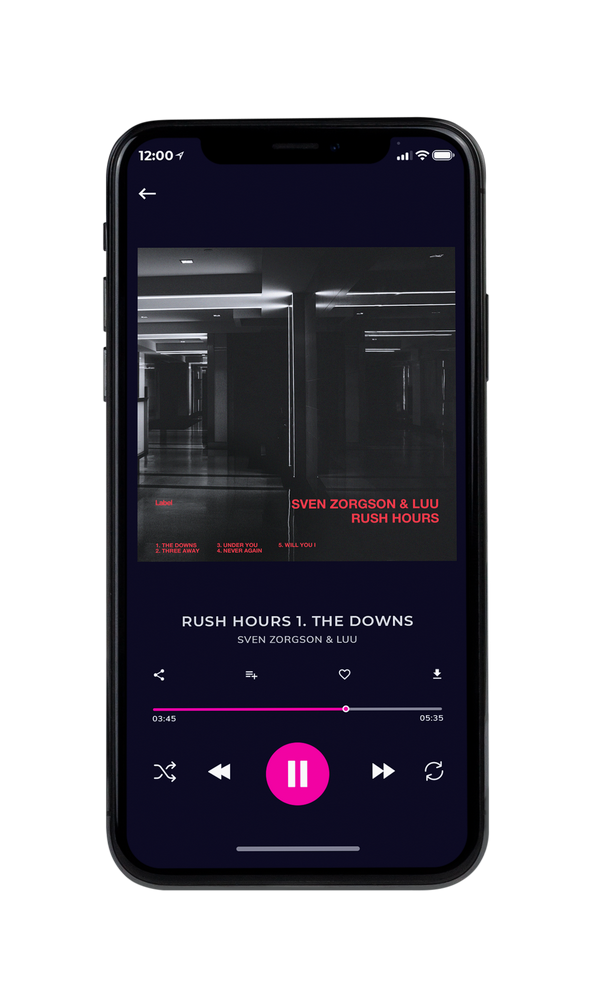 Tablet view of Premade Contemporary Music Album Cover - Tuatara #6214 | AlbumArtZone*