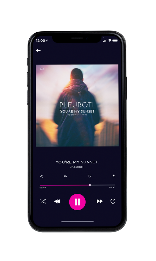 Tablet view of Premade Pop Album Cover - Oxford Blue #6255 | AlbumArtZone*