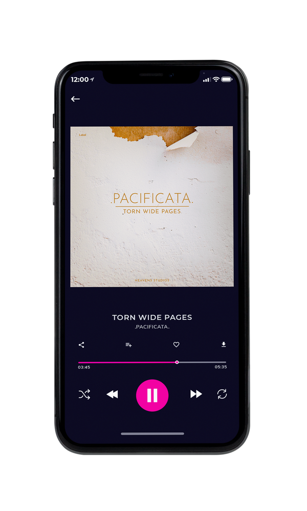 Tablet view of Premade Pop Album Cover - Moon Mist #6256 | AlbumArtZone*