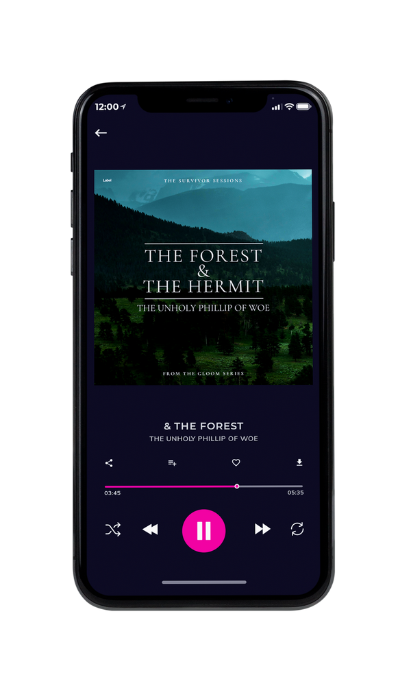 Tablet view of Premade Contemporary Music Album Cover - Racing Green #6270 | AlbumArtZone*