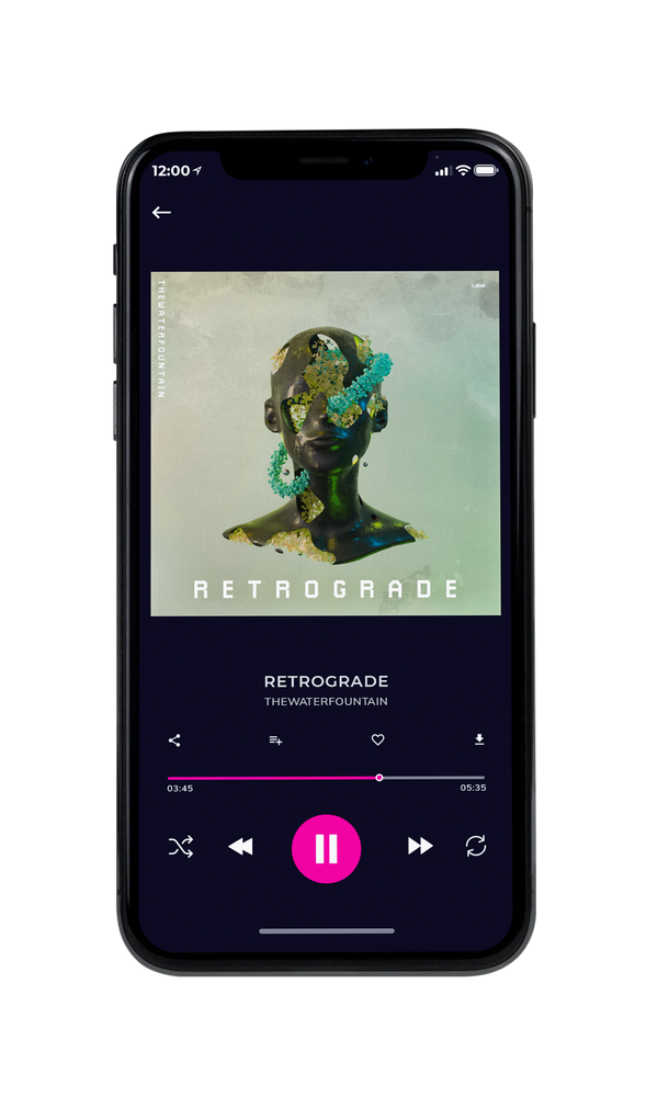 Tablet view of Premade Pop Album Cover - Rainee #6318 | AlbumArtZone*